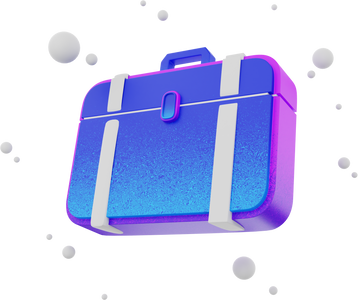 3d render icon Briefcase